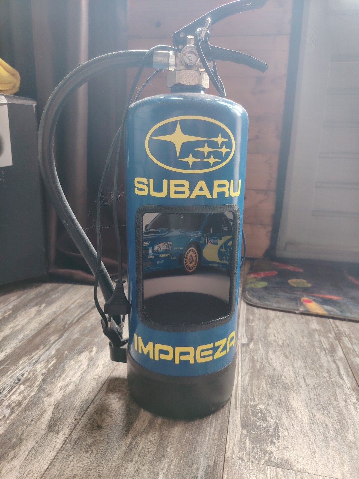Subaru Impreza Lamp Brandblusser Decoratie, Ophalen, Zo goed als nieuw