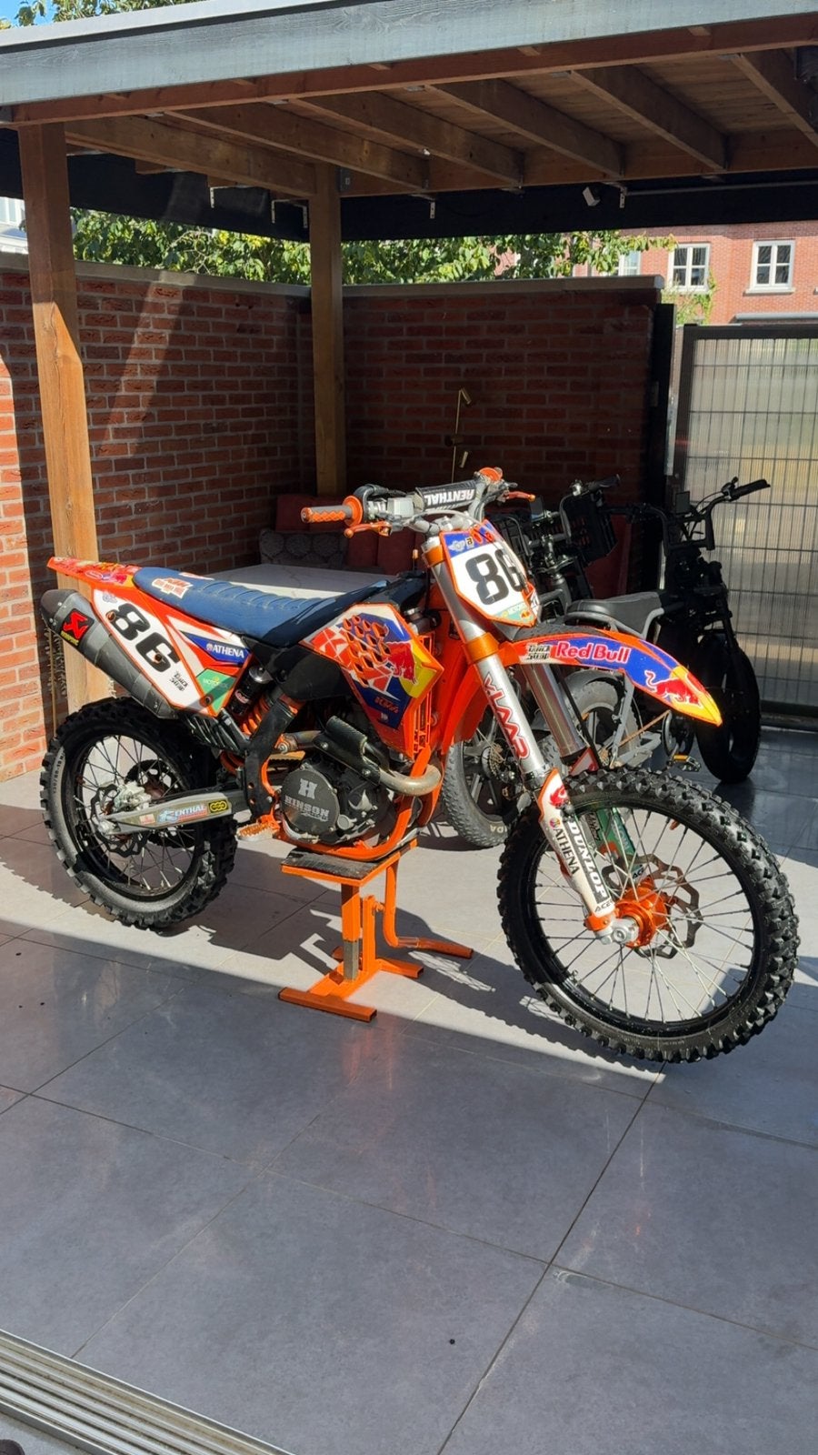KTM 450cc 4 takt, Ophalen, Zo goed als nieuw, Overige merken