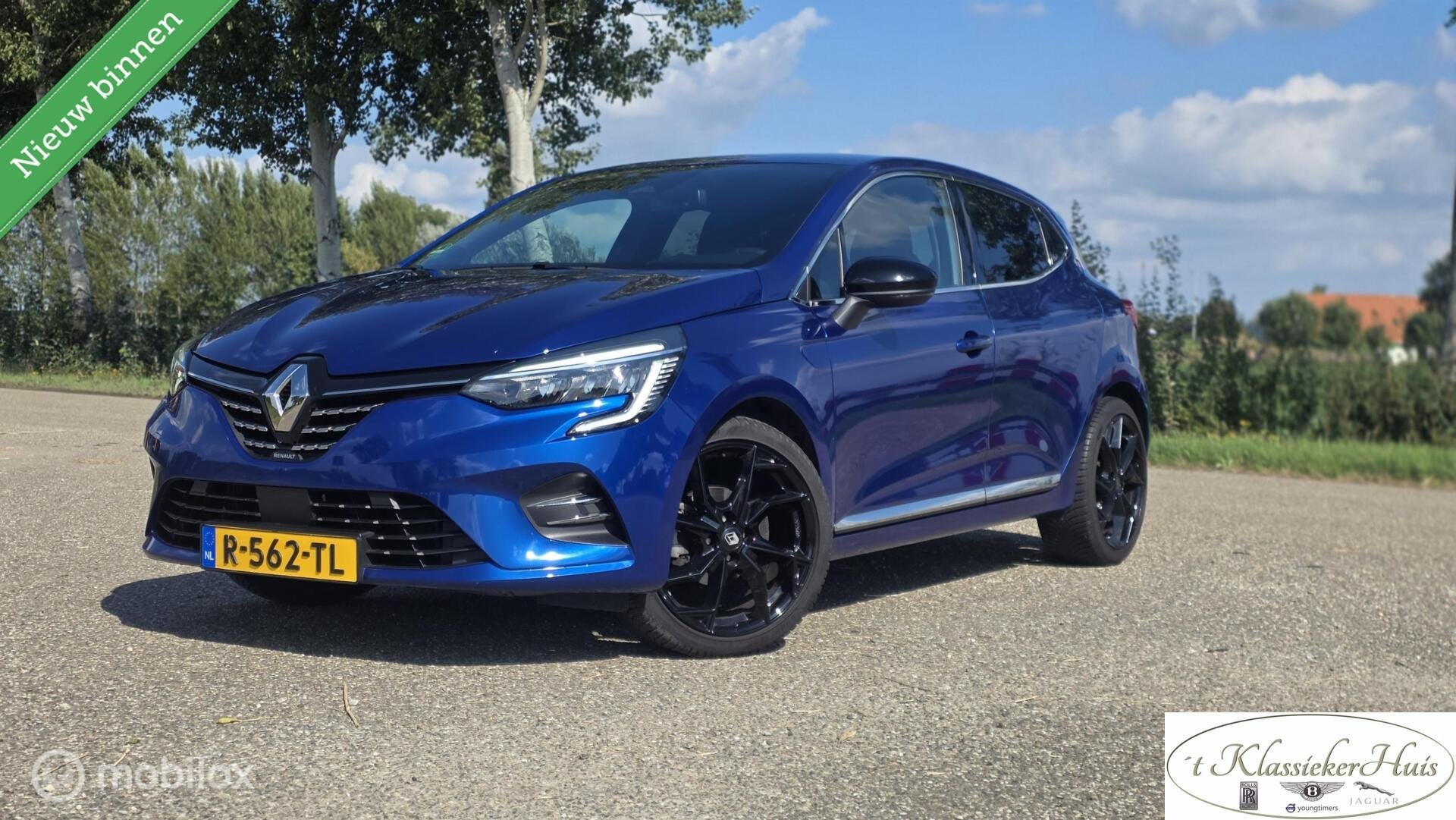 Renault Clio 1.0 TCe 90 Techno lage kilometerstand!, Auto's, Voorwielaandrijving, Gebruikt, Euro 6, Blauw