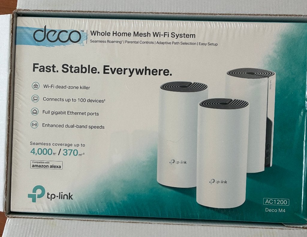 setje Wifi versterkers Deco, Computers en Software, Ophalen of Verzenden, Zo goed als nieuw, TP-Link Deco