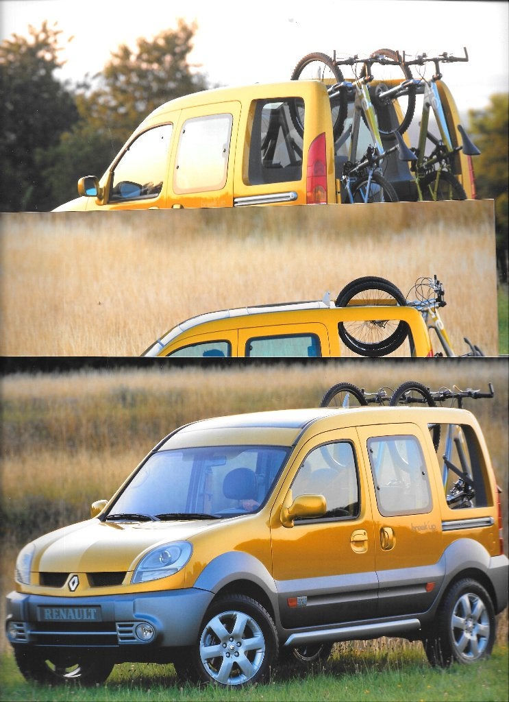 RENAULT KANGOO "BREAKUP", Ophalen of Verzenden, Zo goed als nieuw, Renault