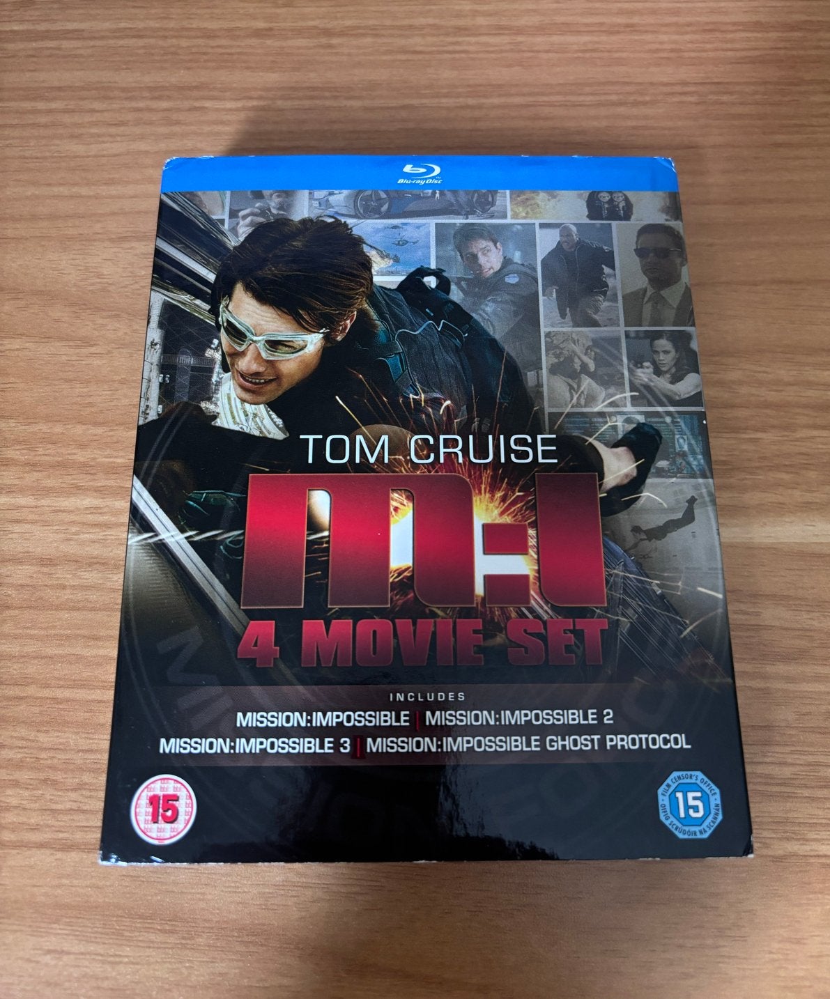 Mission: Impossible Blu-ray - 4 Movie Set, Cd's en Dvd's, Blu-ray, Gebruikt, Actie, Blu-ray, Filmcollectie, Vanaf 16 jaar, Engels