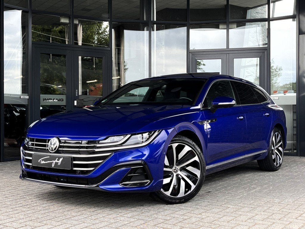 Volkswagen ARTEON SHOOTING BRAKE 1.4 TSi EHYBRID R-LINE - LE, Auto's, Volkswagen, Automaat, Arteon, Gebruikt, Blauw