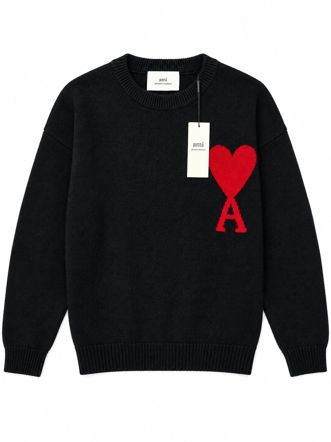 Ami paris sweater., Verzenden, Nieuw, Maat 46 (S) of kleiner, Zwart