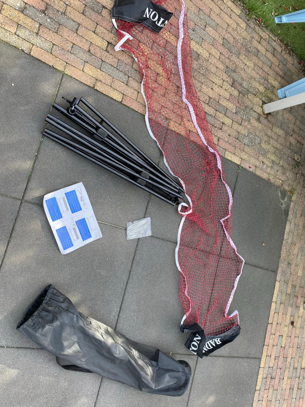 Draagbaar Badminton Net - Verstelbaar en Compleet, Sport en Fitness, Ophalen, Gebruikt, Overige typen