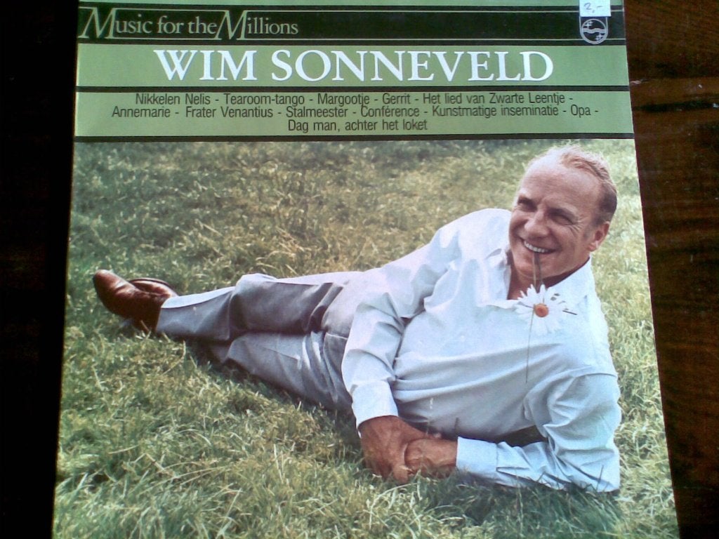LP - Music for the millions - Wim Sonneveld, Ophalen of Verzenden, Zo goed als nieuw, 12 inch, Cabaret of Kleinkunst
