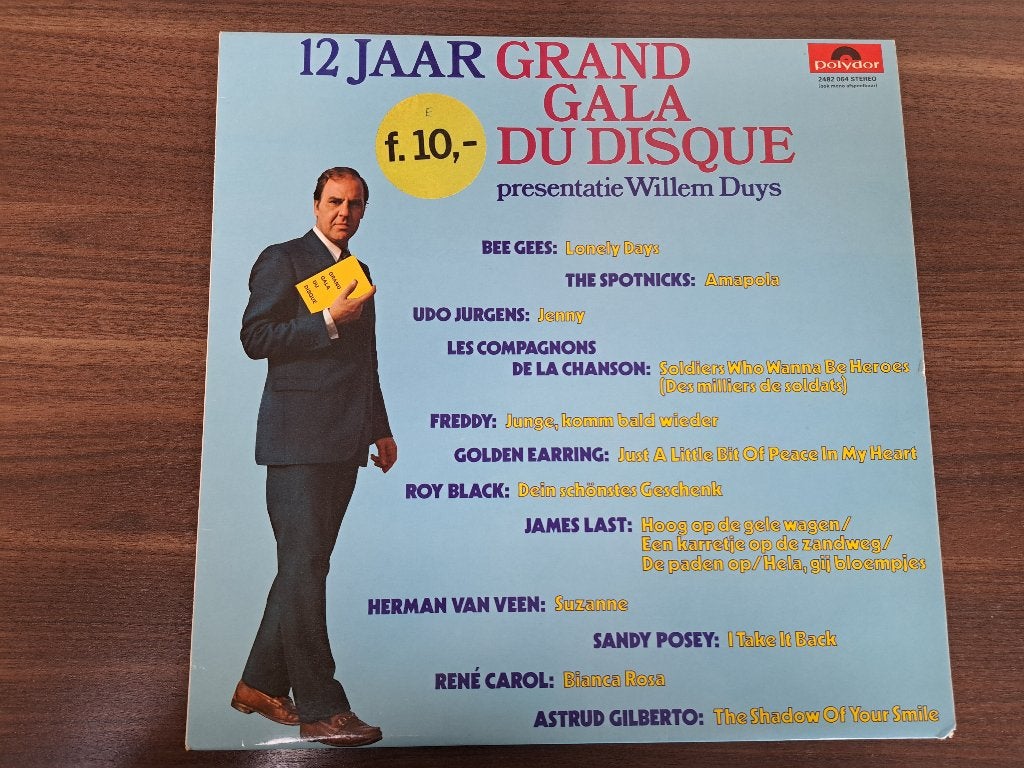 12 Jaar Grand Gala Du Disque, LP, Ophalen of Verzenden, Zo goed als nieuw, Pop