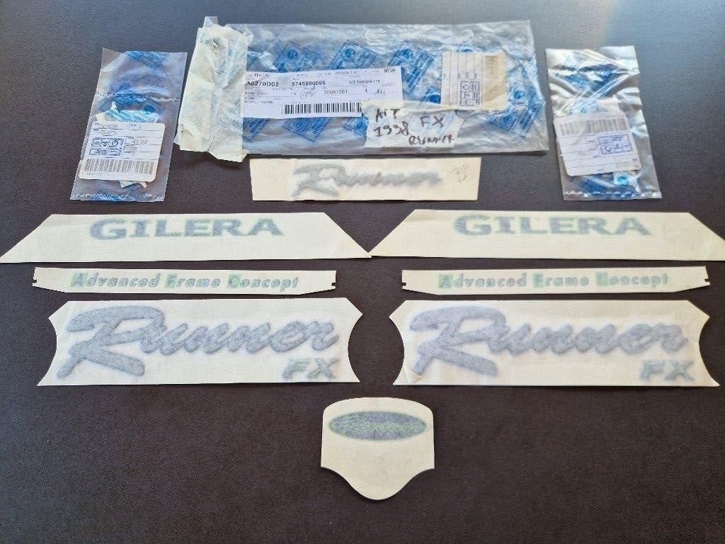 Gilera Runner origineel stickerset, Fietsen en Brommers, Ophalen of Verzenden, Nieuw, Overige typen, Piaggio