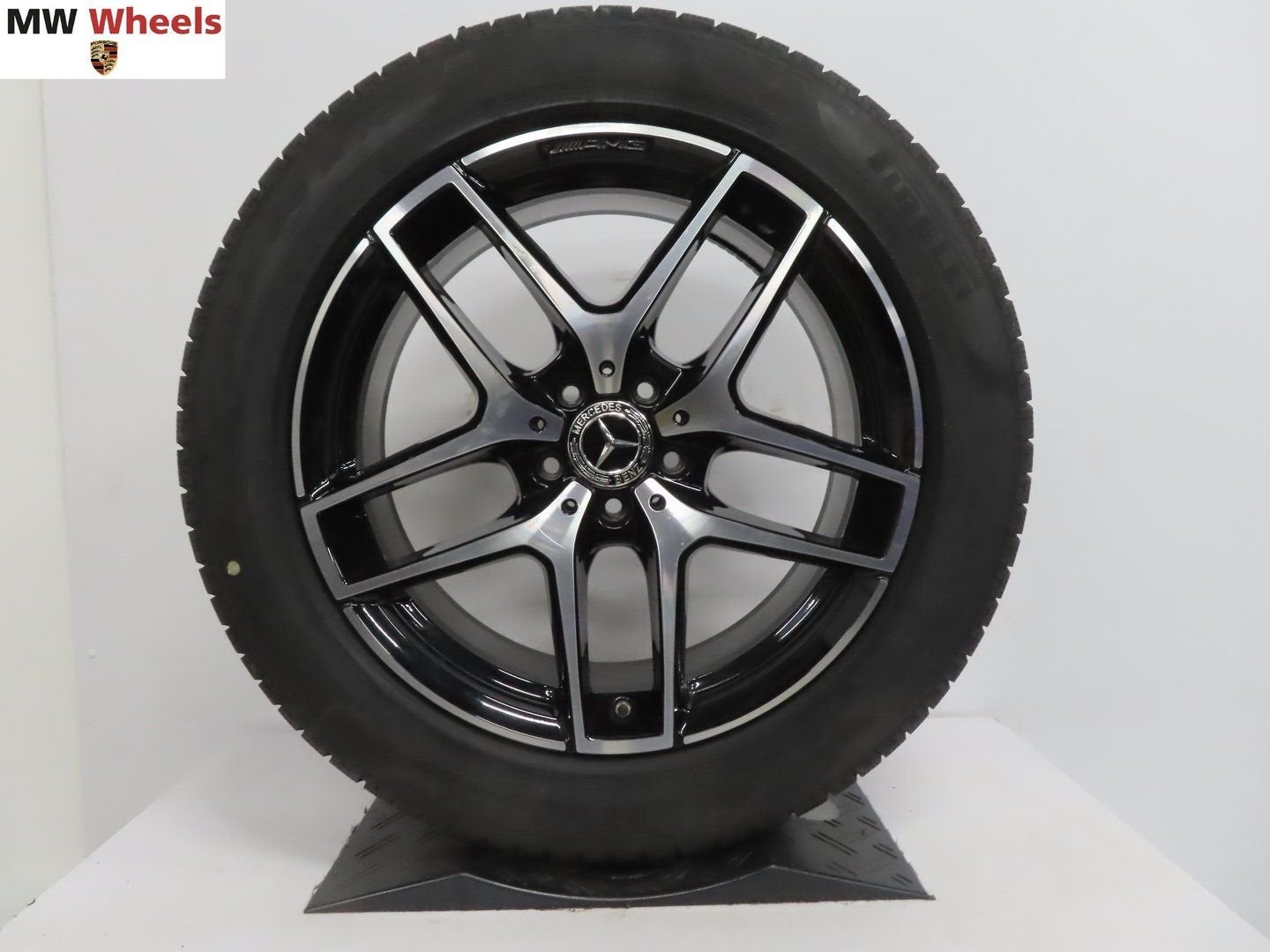 Mercedes W253 AMG 19 inch velgen GLC winterbanden nieuw, 19 inch, Gebruikt, 255 mm, -