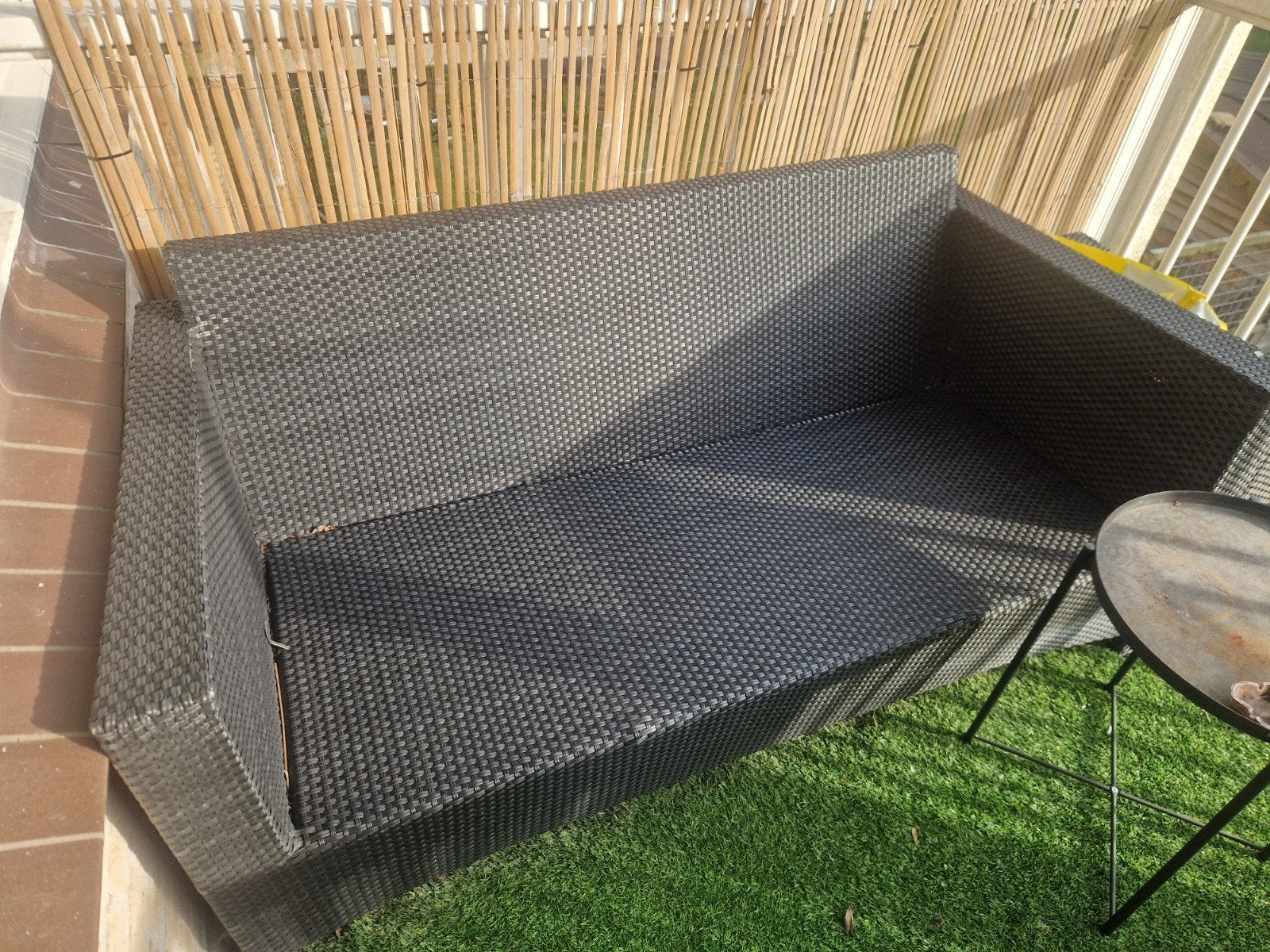 4 seasons outdoor loungeset tuinset 3 persoons bank, Ophalen, Wicker