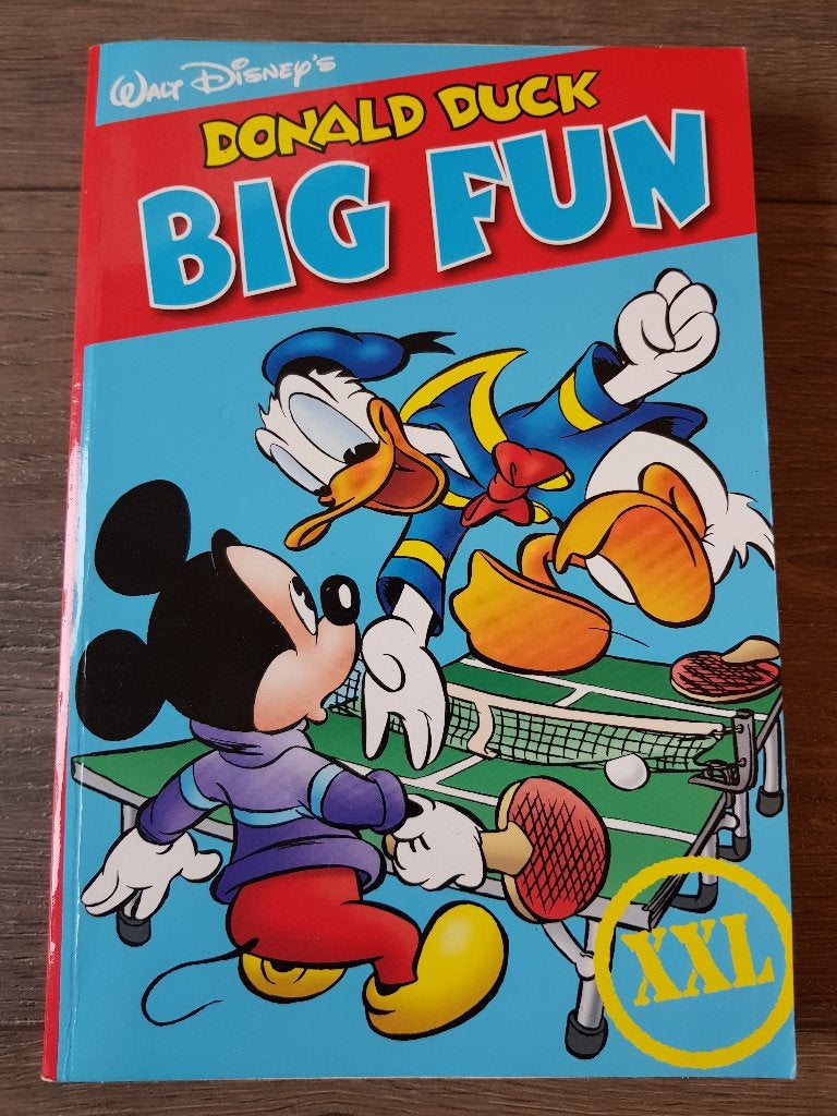 Boek : Donald Duck ... Big fun ... XXL -- nr. 11, Eén stripboek, Ophalen of Verzenden, Gelezen, Walt Disney
