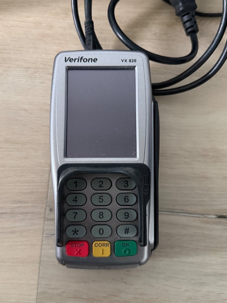 Pinautomaat Verifone VX820, Verzamelen, Ophalen