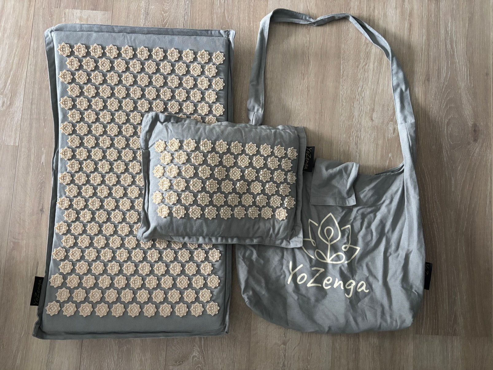 YoZenga acupressuur spijkermat met lotus spikes, Ophalen of Verzenden, Zo goed als nieuw, Overige typen