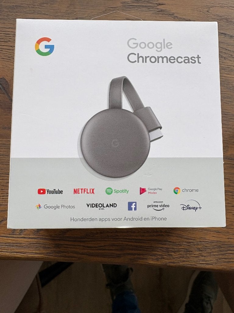 Google Chromecast 3e generatie – ongebruikt., Audio, Tv en Foto, Televisie-accessoires, Ophalen of Verzenden, Nieuw