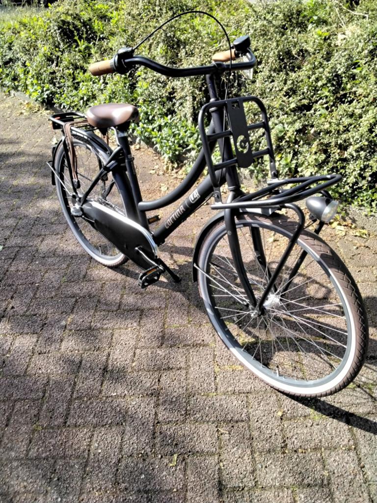 CORTINA U4 NIEUWE TYPE!! 26"WIELEN 3 VERSNELLING MAT ZWART, Minder dan 47 cm, Ophalen