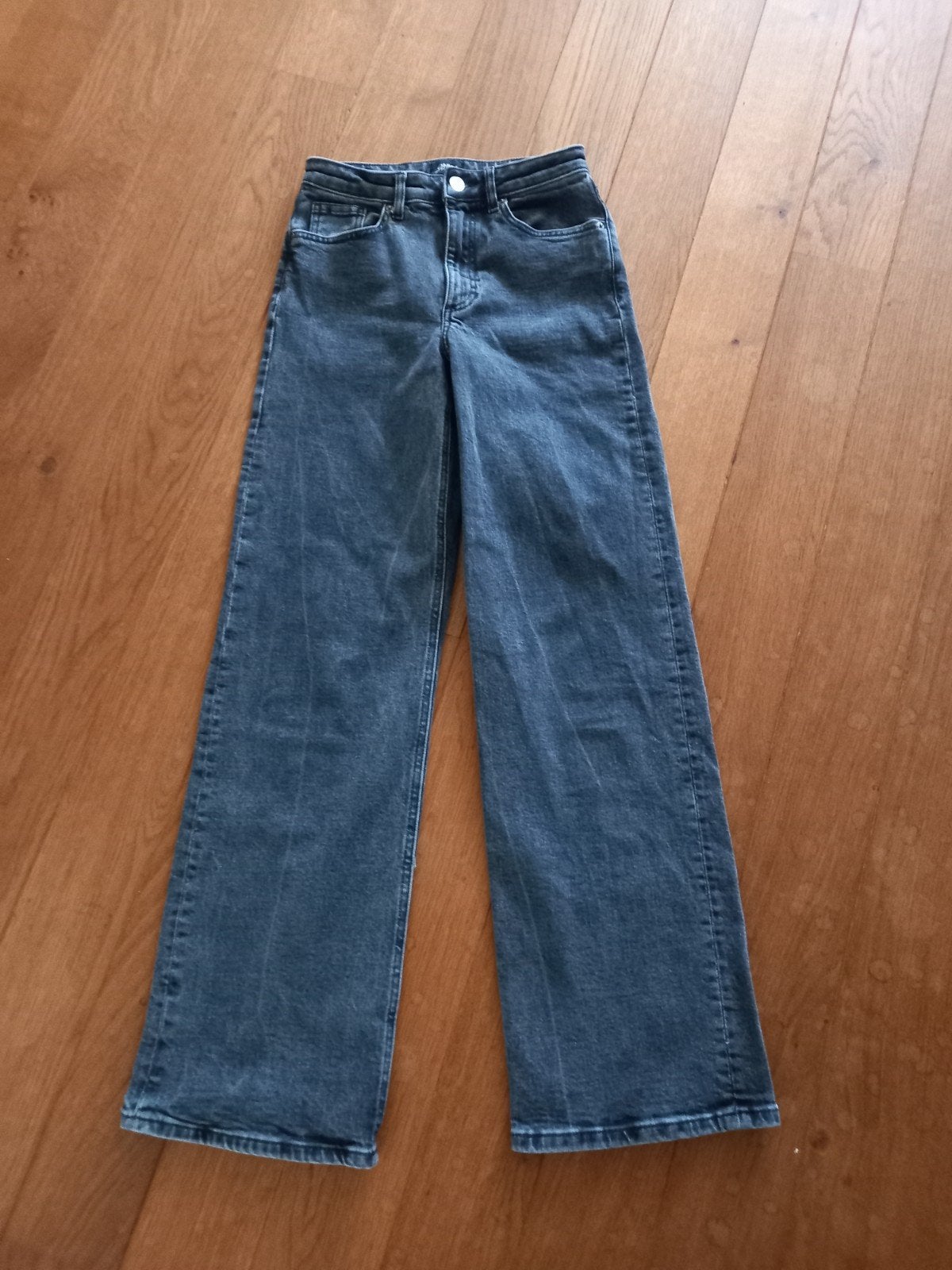 Only Juicy life wide leg jeans maat 27/lengte 34, Kleding | Dames, Only, Zwart, Ophalen of Verzenden, W27 (confectie 34) of kleiner
