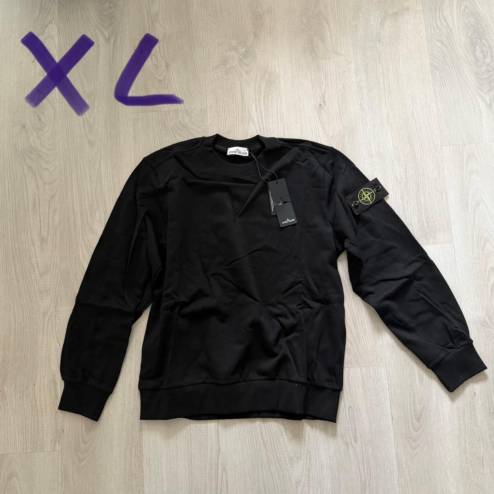 Stone Island - Trui - Zwart - XL, Ophalen of Verzenden, Nieuw, Maat 56/58 (XL), Zwart