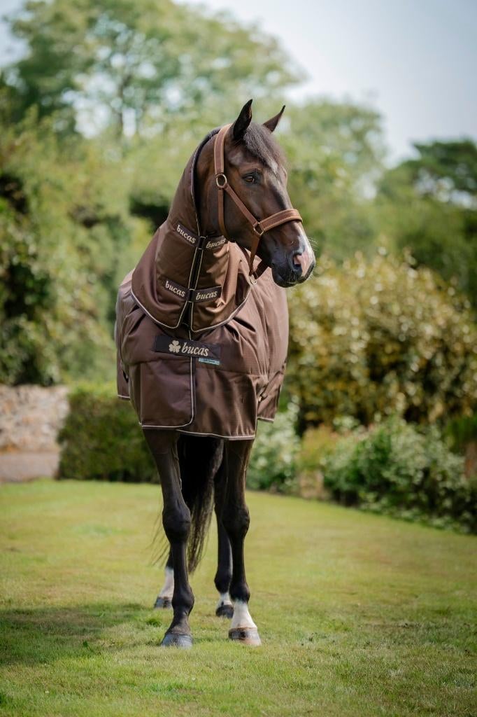 Bucas Irish Turnout 150gr. & Neck, maat 198 en 205, Dieren en Toebehoren, Bucas, Afneembare hals, Nieuw, Ophalen of Verzenden