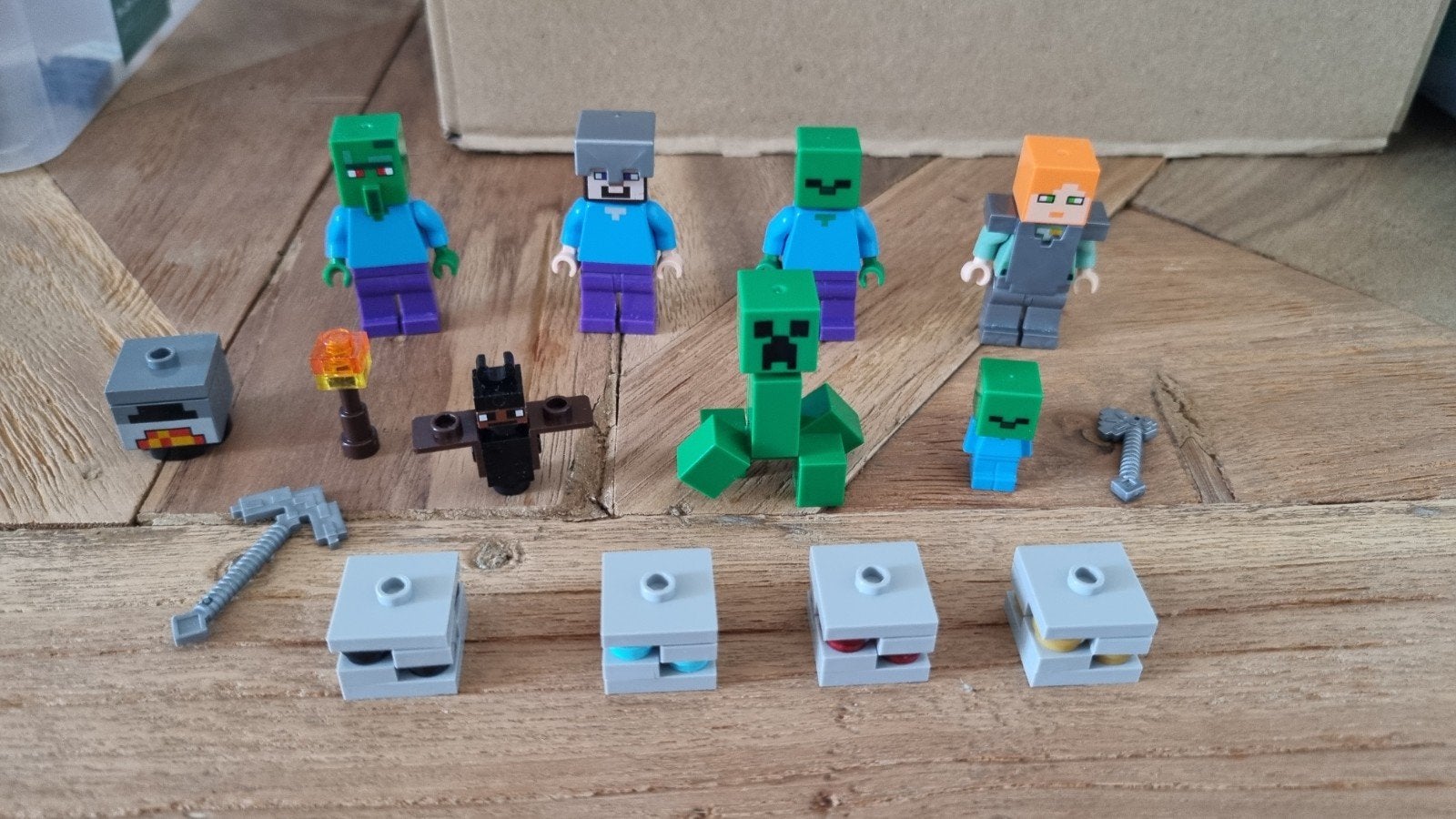 LEGO Minecraft losse figuren en accessoires, Kinderen en Baby's, Speelgoed | Duplo en Lego, Inclusief extra onderdelen, Minecraft