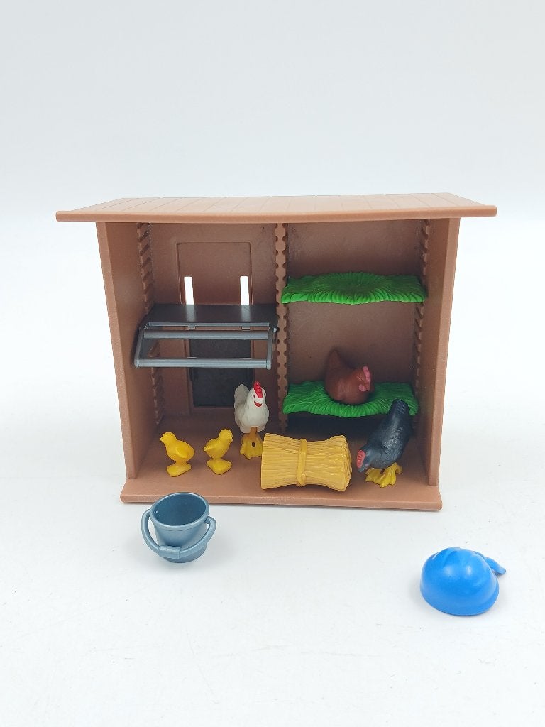 Playmobil 4492 kippenhok met kippen en kuikentjes, Ophalen of Verzenden