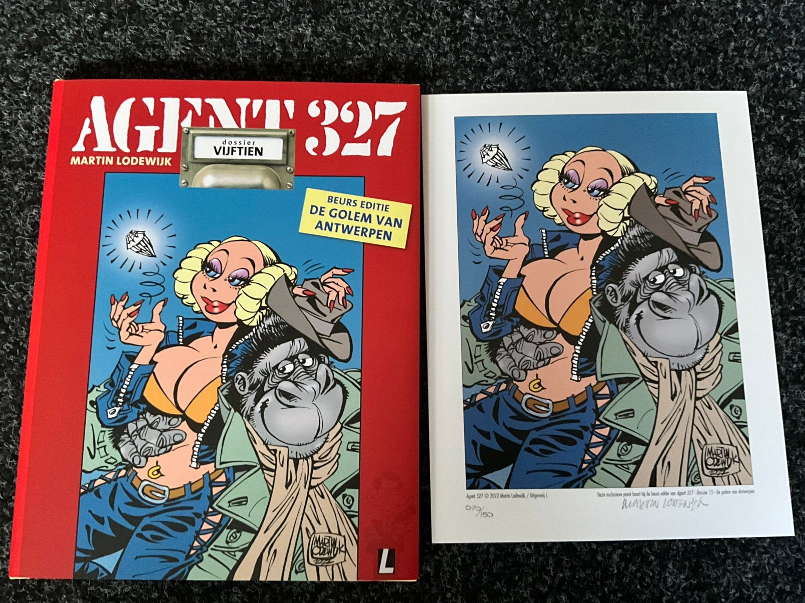 Agent 327 dossier vijftien, Boeken, Eén stripboek, Ophalen of Verzenden, Zo goed als nieuw