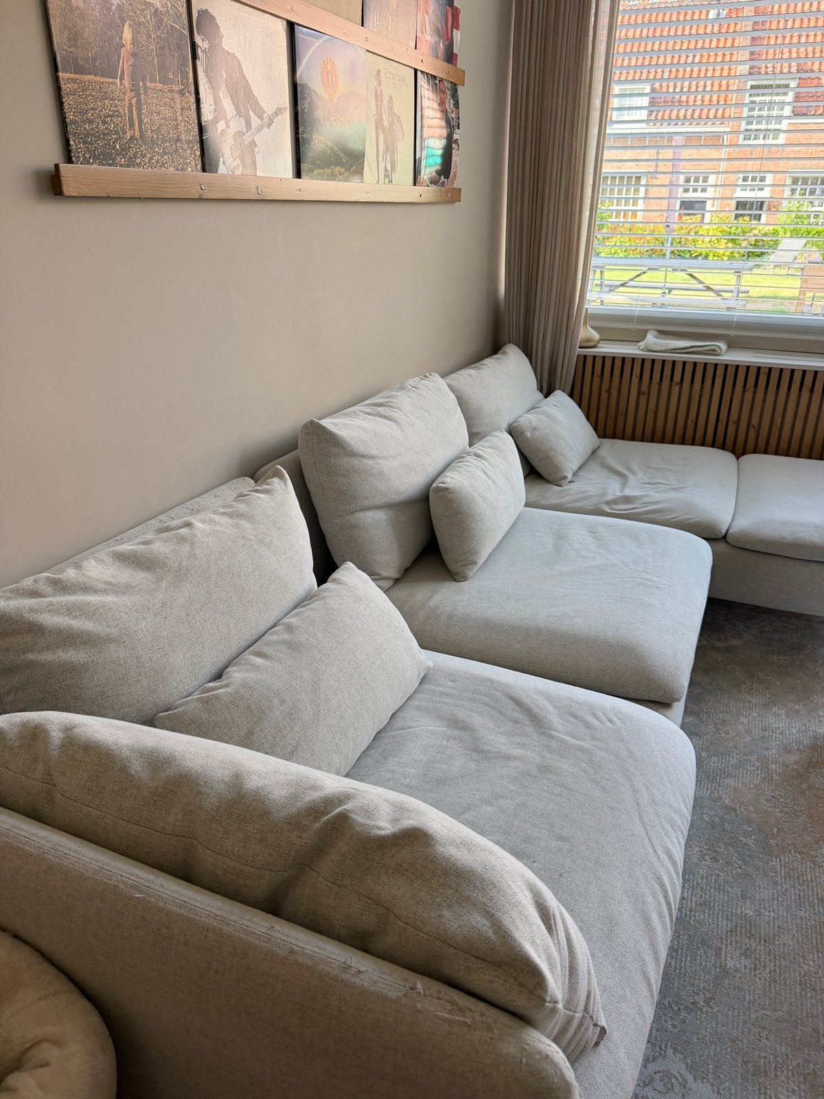 Söderhamn hoes - gunnared beige, Ophalen of Verzenden, Gebruikt