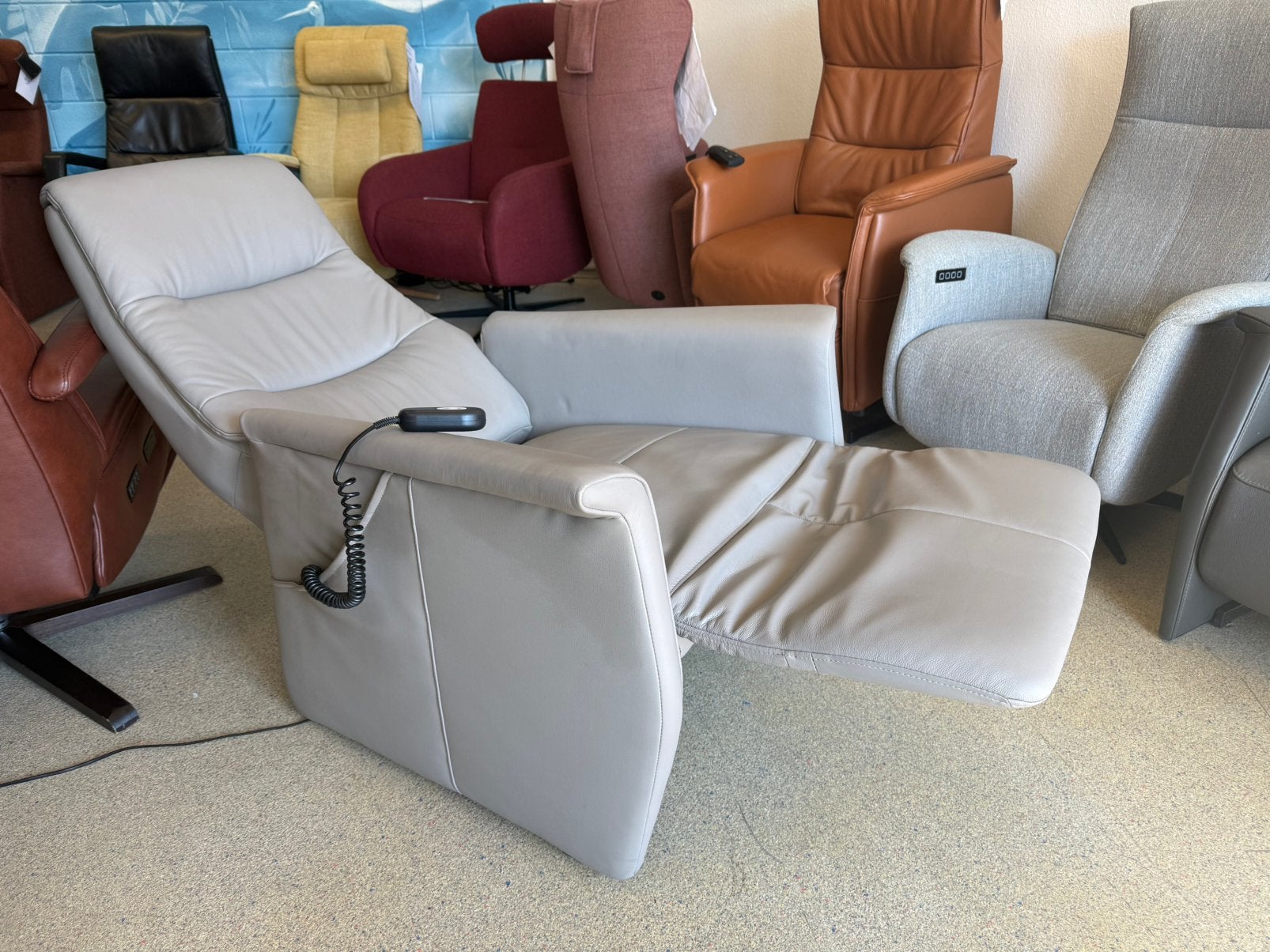 Prominent sta op stoel relax fauteuil gratis bezorging, Huis en Inrichting, Fauteuils, Ophalen of Verzenden, Zo goed als nieuw