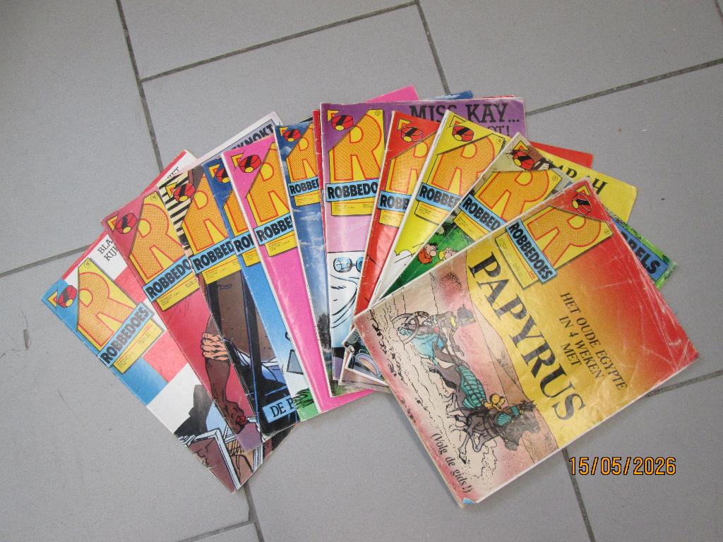 robbedoes stripbladen, Boeken, Eén stripboek, Ophalen, Gelezen