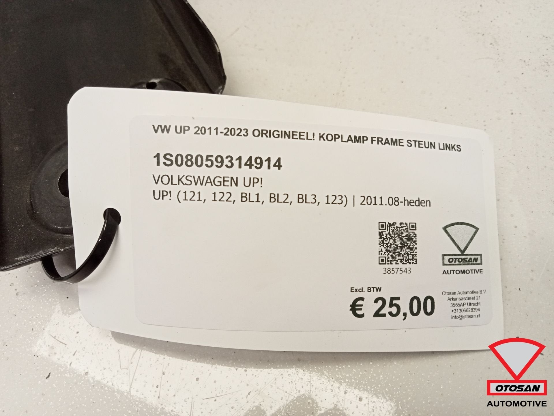 VW Up 2011-2023 Origineel! Koplamp Frame Steun Links, Auto-onderdelen, Gebruikt, Volkswagen, Volkswagen AG, Berliner Ring 2
38440  Wolfsburg, DE