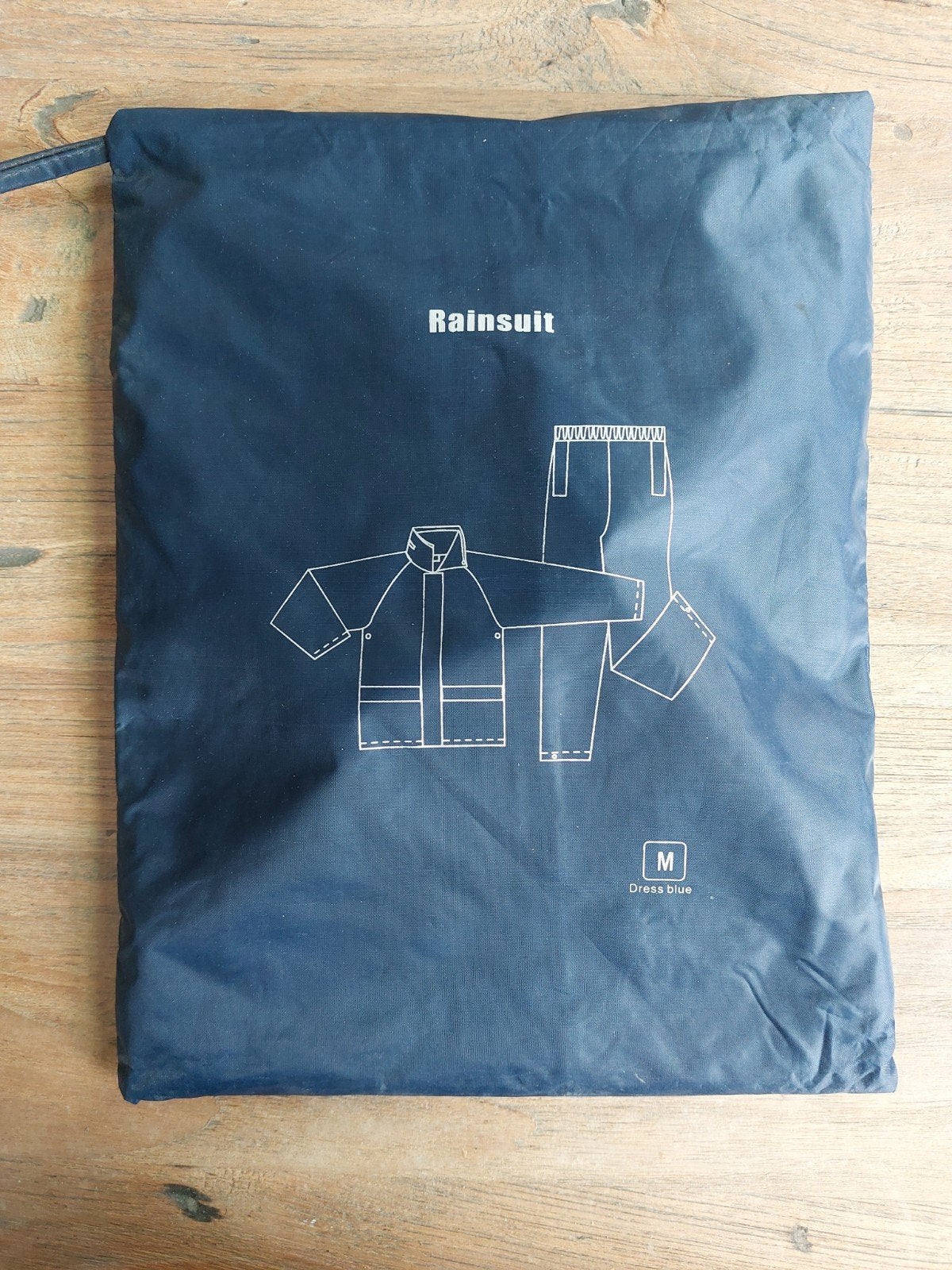 Blauw regenpak unisex M, Ophalen of Verzenden, Nieuw, Regenpak