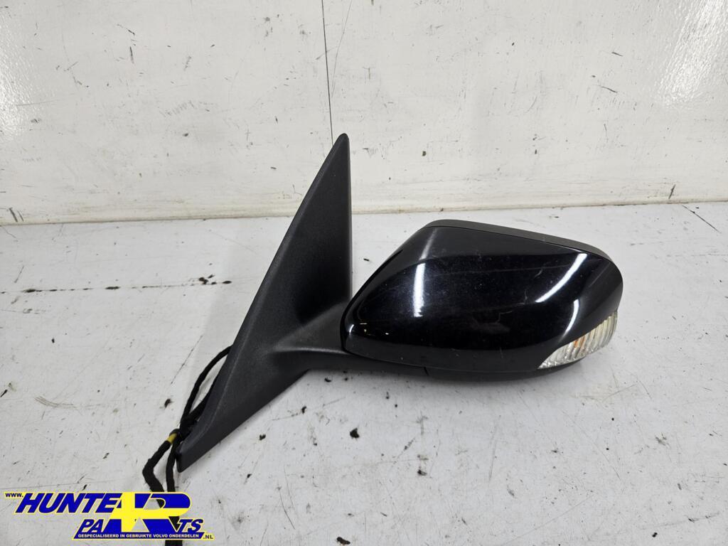 Buitenspiegel L zwart 452 Volvo V50/S40 ('04-'12) 30744585, Gebruikt, Ophalen of Verzenden, Volvo