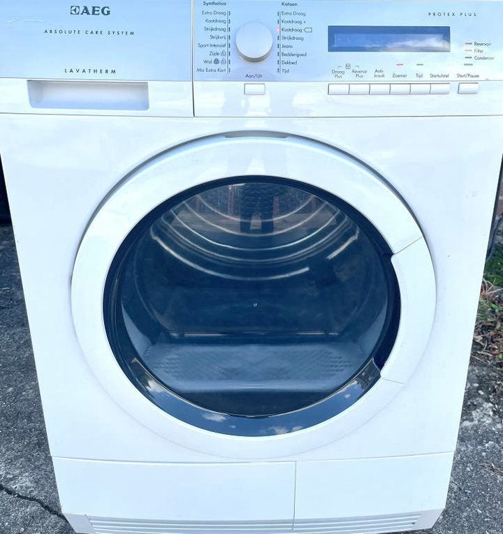 Prachtige, AEG Warmtepompdroger 8KG in top staat A+++!