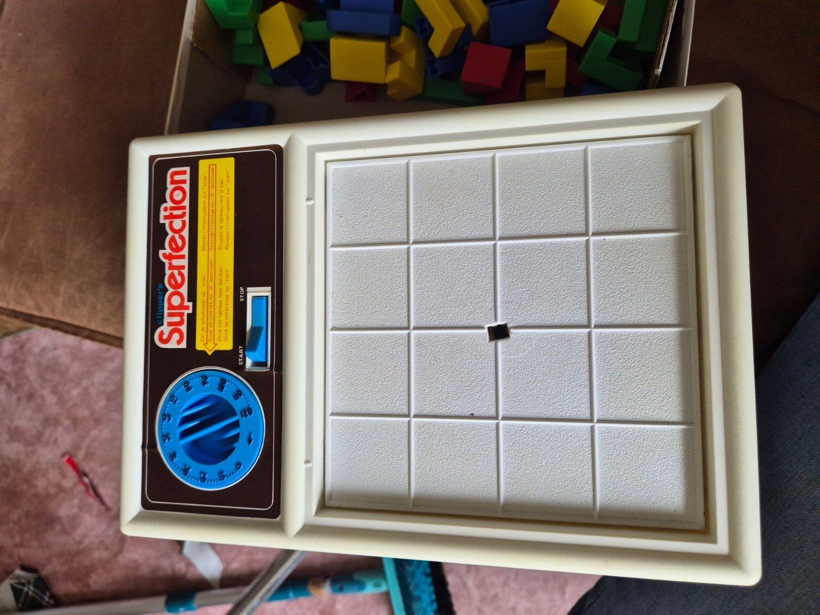 Clipper's Superfection spel - mechanisme defect, Een of twee spelers, Ophalen of Verzenden, Gebruikt, Clipper