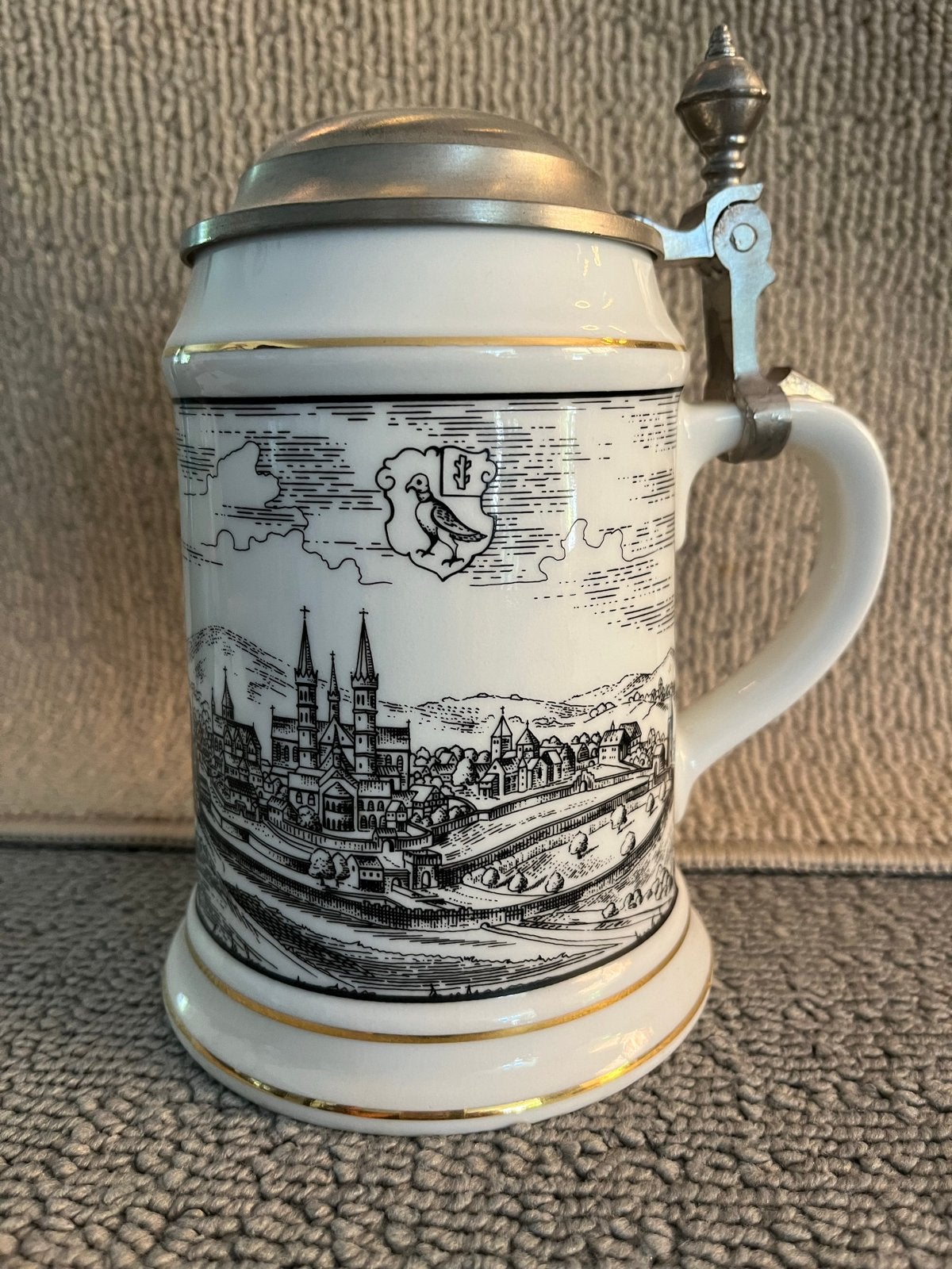 Vintage Duitse Bierpul - WW-Team West-Duitsland, Antiek en Kunst, Ophalen of Verzenden