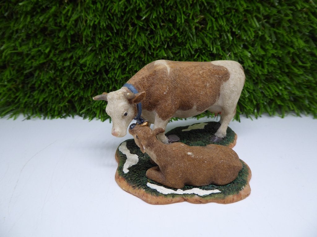 Retired Luville  - Cow and calf - 600056 - Ik ruim alles op, Ophalen of Verzenden, Zo goed als nieuw
