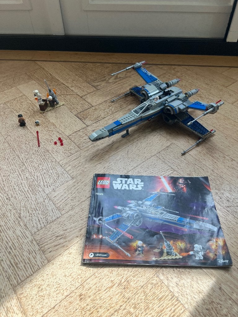Lego Star Wars Resitance x-wing 75149, Star Wars, Lego, Ophalen of Verzenden, Zo goed als nieuw