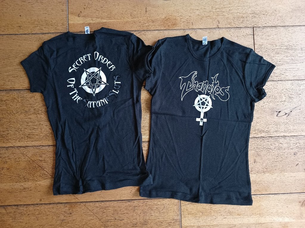 Girlie shirt Thanatos - Secret Order of the Satanic Sluts M, Ophalen, Nieuw, Kleding