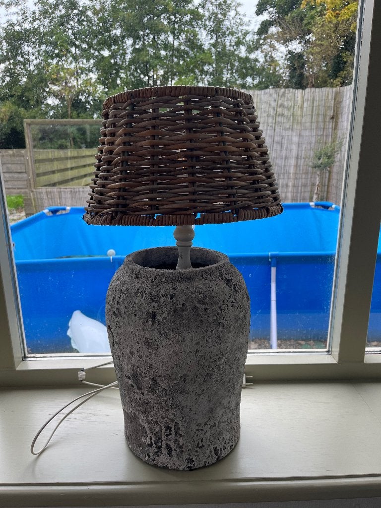 Lamp landelijk 2st, Ophalen, Gebruikt, Sfeerlamp, Grijs