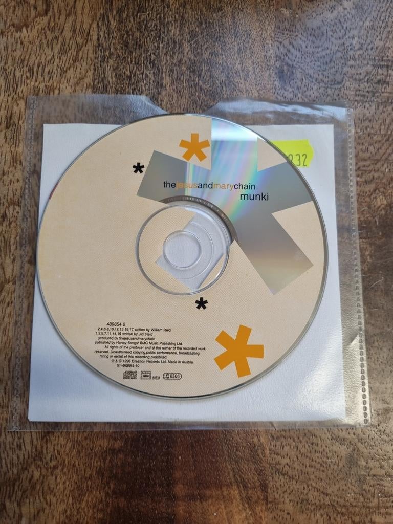 Cd The Jesus And Mary Chain ‎Alleen cd nr 376, Ophalen of Verzenden, Zo goed als nieuw, Poprock