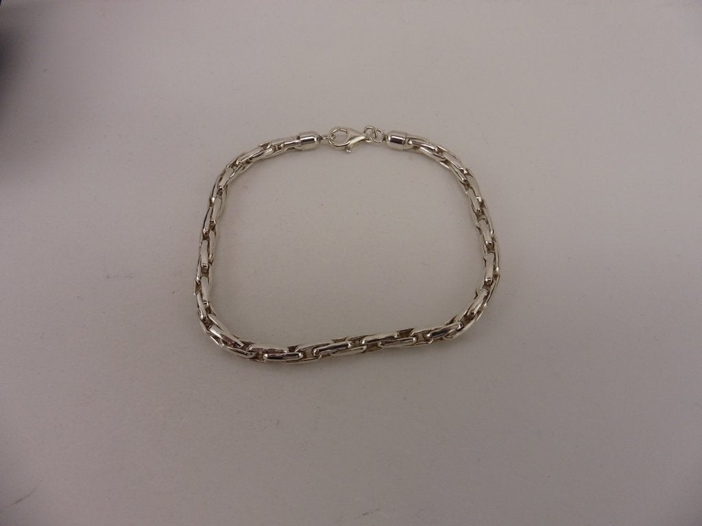 Zilveren armband                                        Z147, Gebruikt, ., Ophalen of Verzenden, .