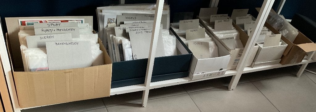 Grote Stock Postfris Duizenden Thema Postzegelvelletjes