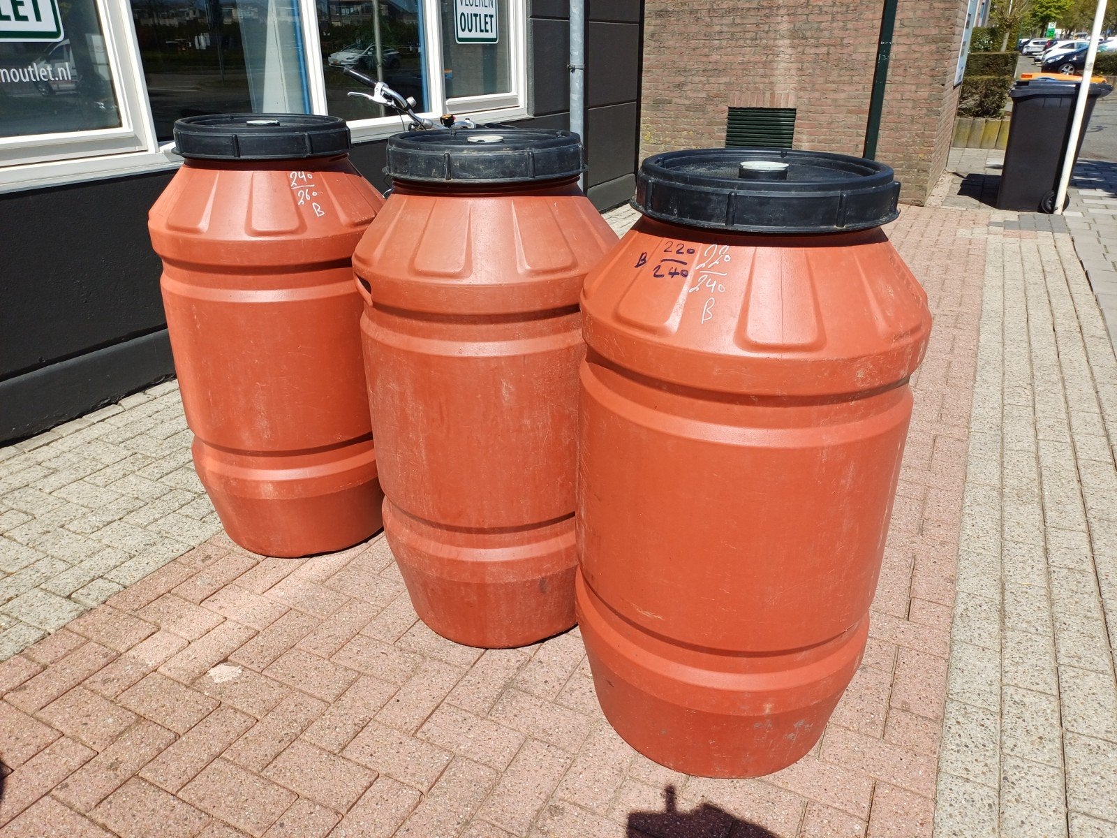 Regenton  voerton, Tuin en Terras, Regentonnen, 150 liter of meer, Ophalen