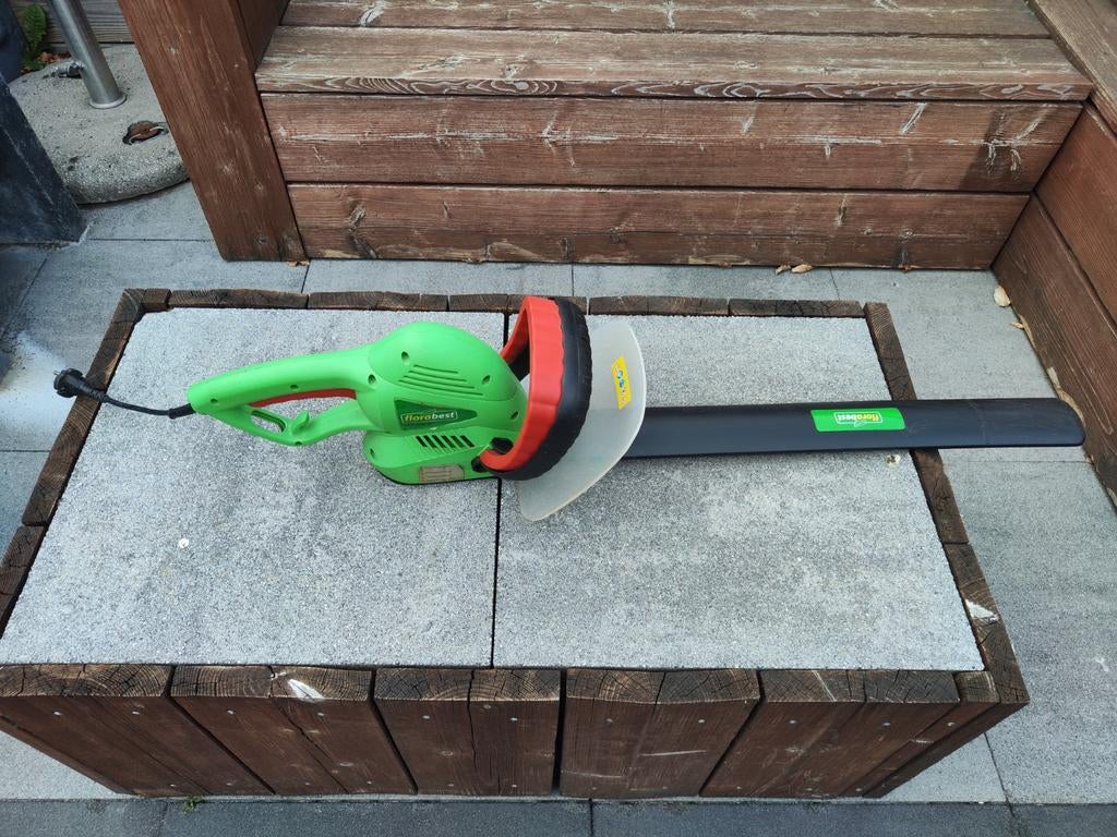 Florabest FHT 600 elektrische heggenschaar, Tuin en Terras, Ophalen, Gebruikt, Elektrisch