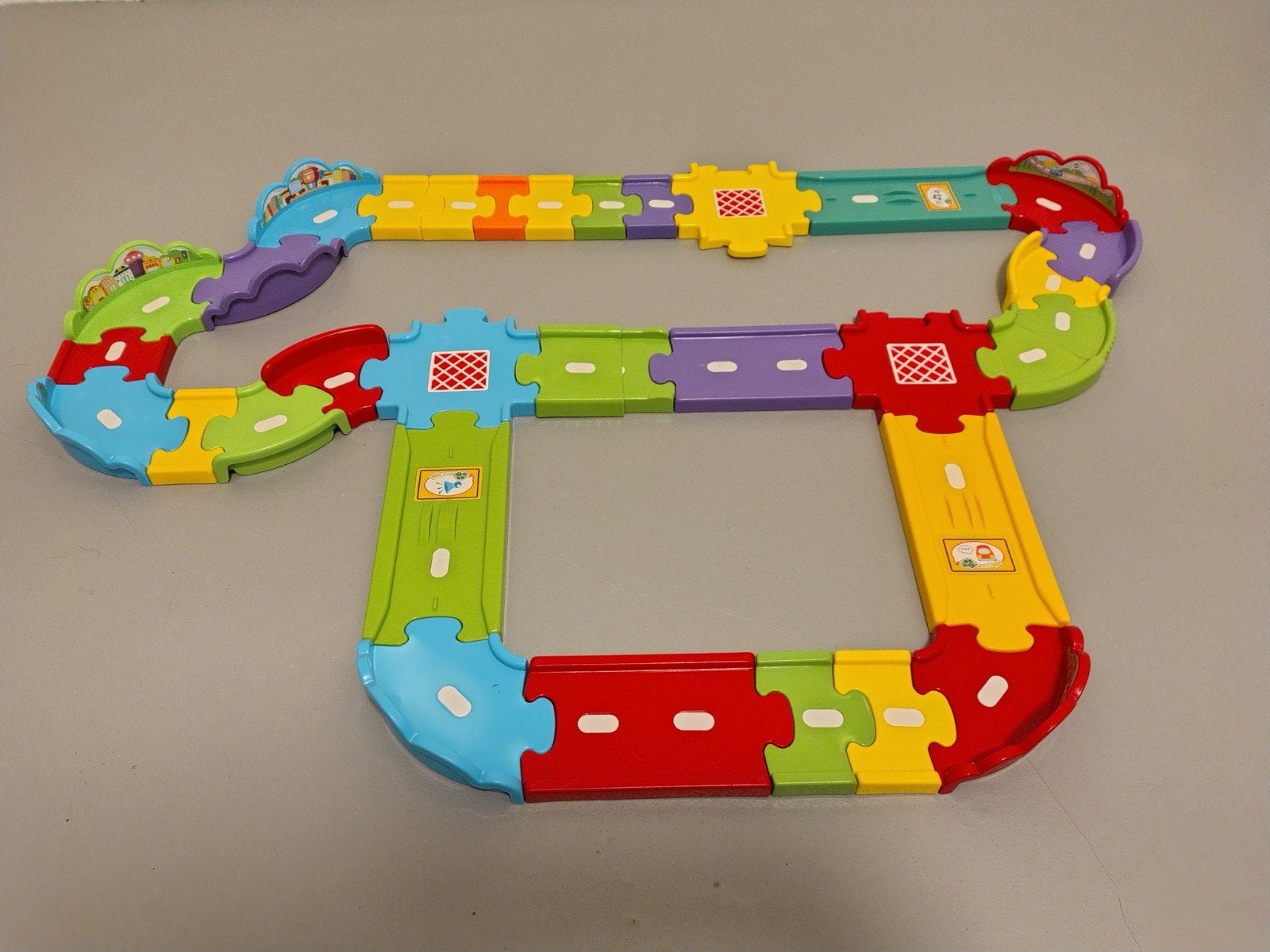 Vtech Baby Toet Toet Auto's Wegdelen Deluxe, Ophalen of Verzenden, Zo goed als nieuw, 2 tot 4 jaar