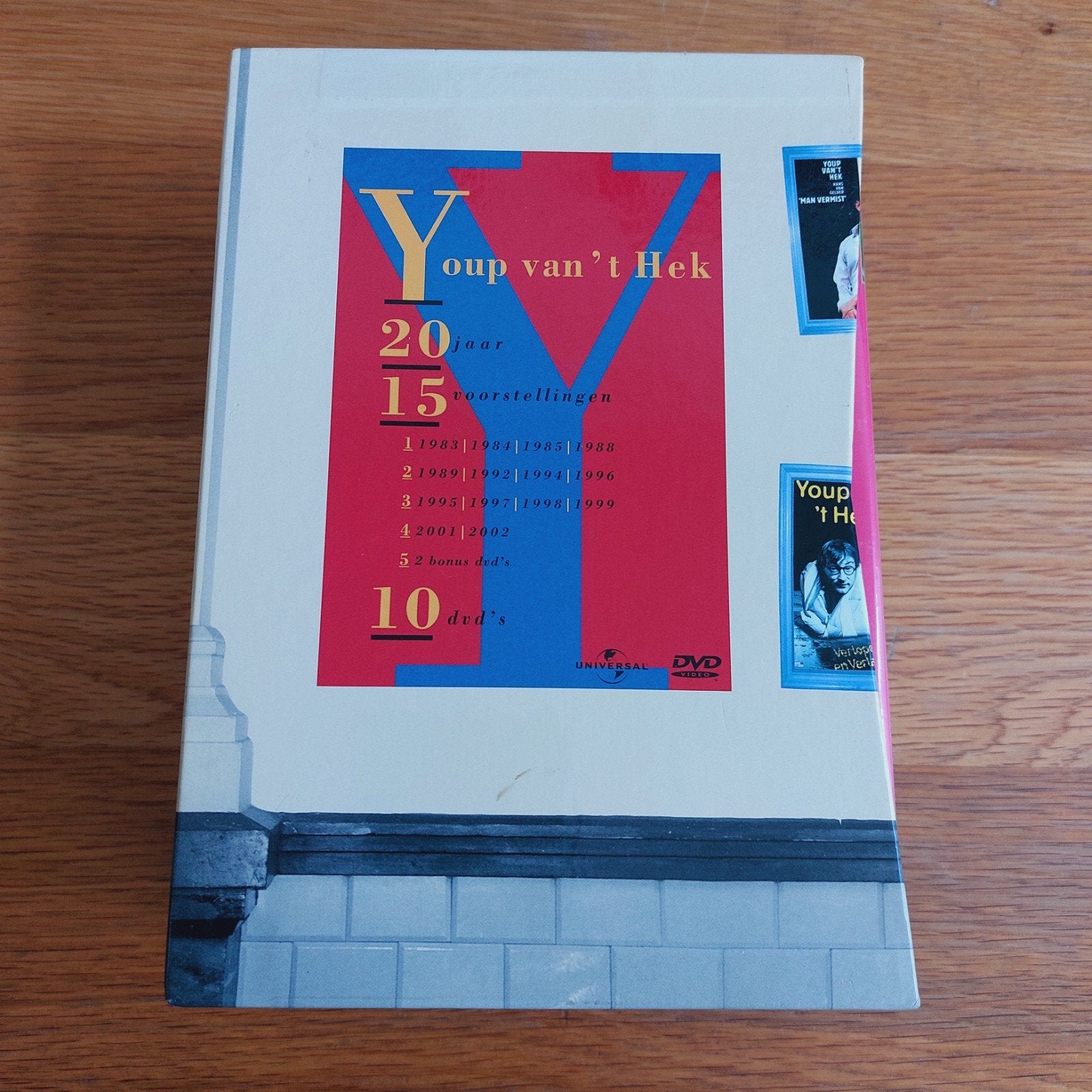 Youp van 't Hek - 20 Jaar: 15 Voorstellingen (10 DVD's), Inclusief doosje, Alle leeftijden, Nederlands, Zo goed als nieuw