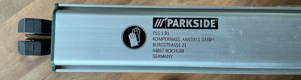 Parkside Zaaggeleider PSS 1 B1 met 1 meter klem inrichting, Doe-het-zelf en Verbouw, Gereedschap | Zaagmachines, Ophalen, Gebruikt