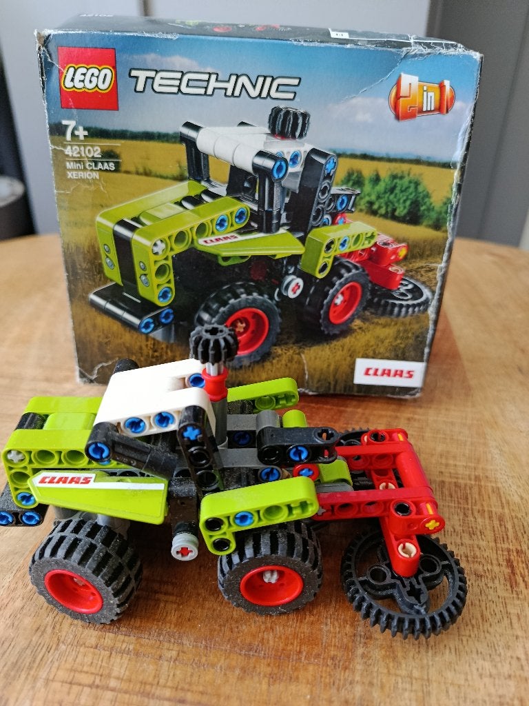 LEGO TECHNIC 42102 mini CLAAS XERION maaier, Kinderen en Baby's, Speelgoed | Duplo en Lego, Gebruikt, Lego, Ophalen of Verzenden