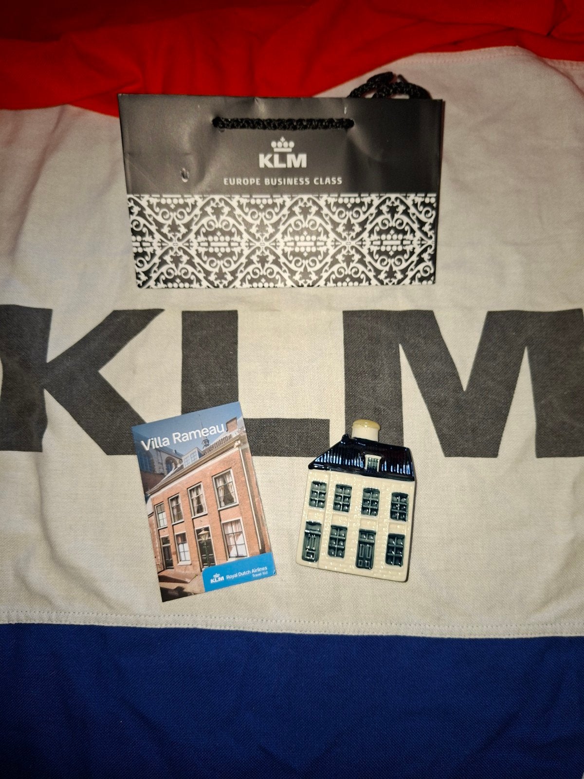 KLM huisje 106 met flyer en tasje., Verzamelen, Ophalen of Verzenden, Nieuw, 81 t/m 91, Gevuld