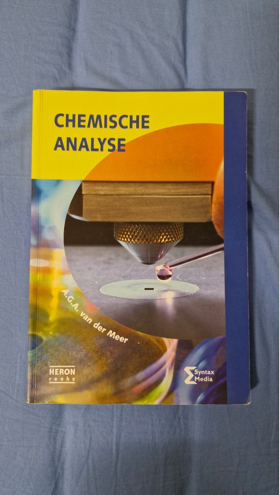 Chemische Analyse - A.G.A. van der Meer, Boeken, Gelezen, A.G.A. van der Meer, Ophalen of Verzenden, MBO