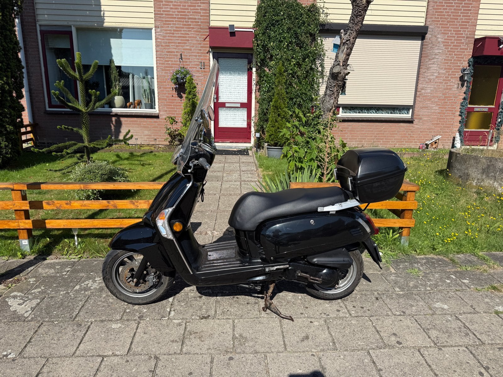 Kymco Like scooter, goed onderhouden, lage km stand, Fietsen en Brommers, Scooters | Kymco, Ophalen, Gebruikt, Maximaal 45 km/u